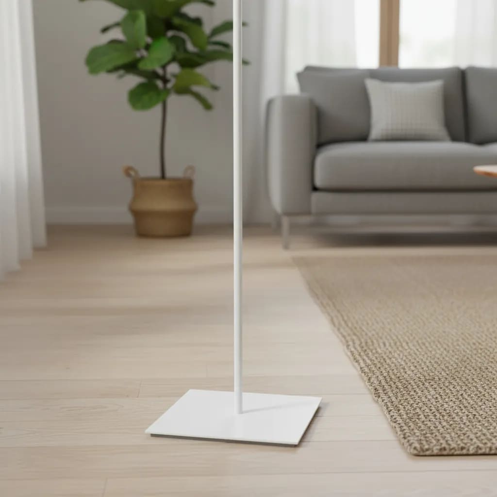 Lampara de Pie cuadrada c/ Pant 30 cm