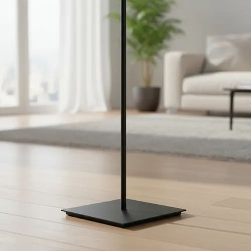 Lampara de Pie cuadrada c/ Pant 30 cm