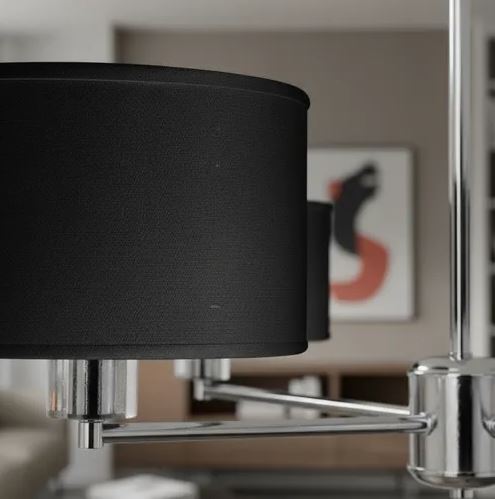 Araña Contemporánea 4 luces