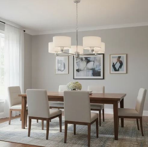 Araña Contemporánea 5 luces